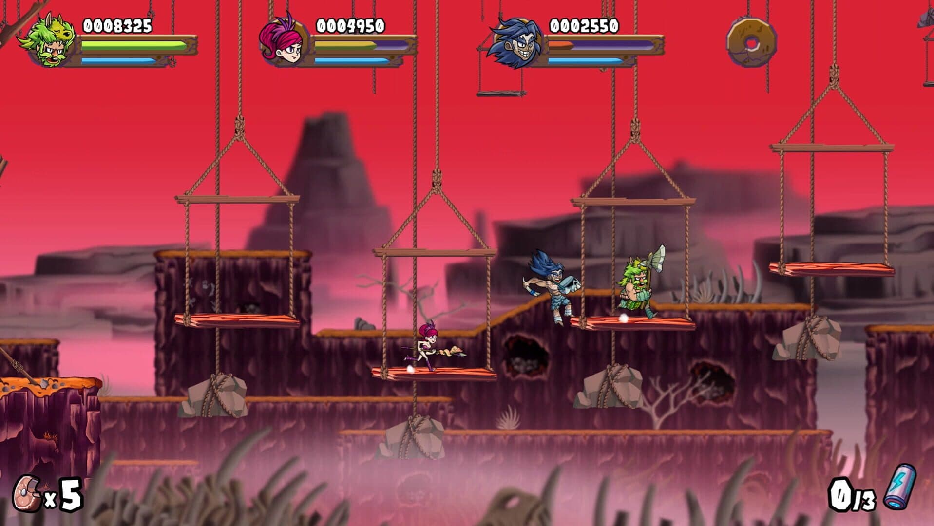 Caveman Warriors screenshot 1
