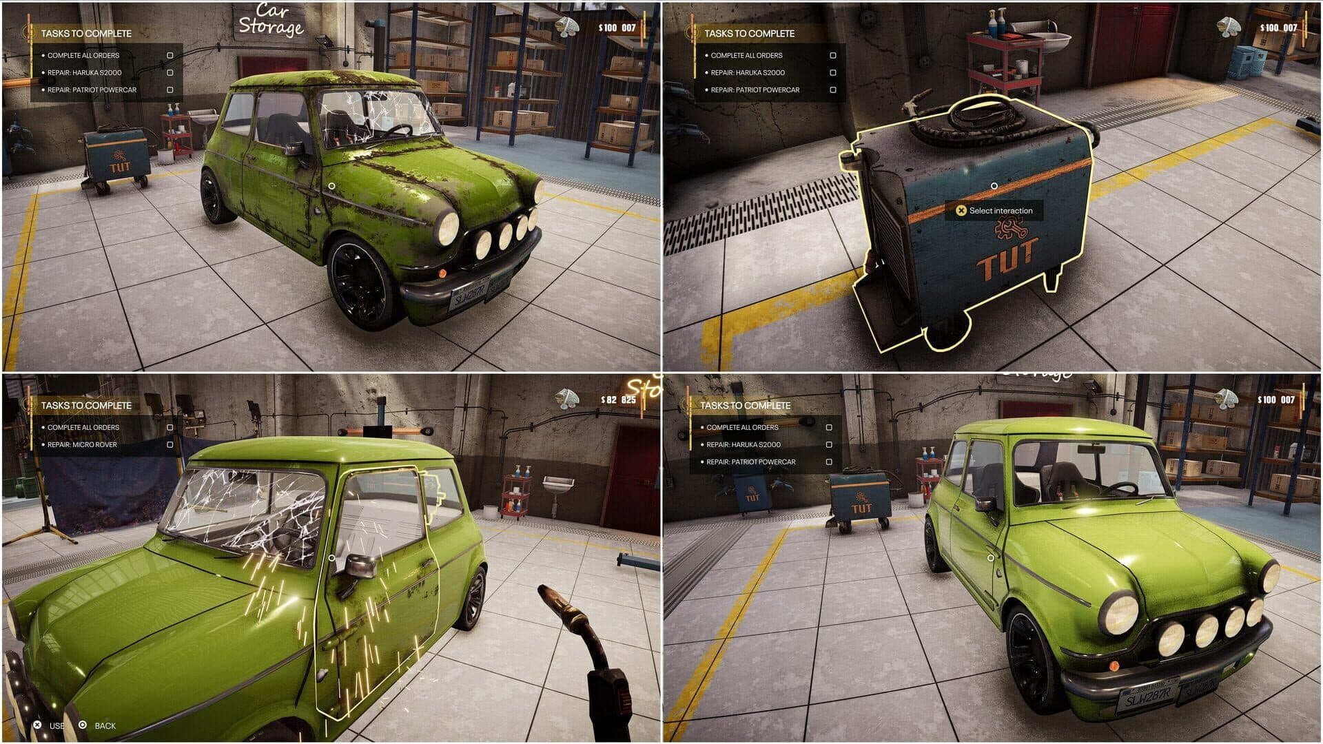 اسکرین‌شات Junkyard Garage Simulator - 1