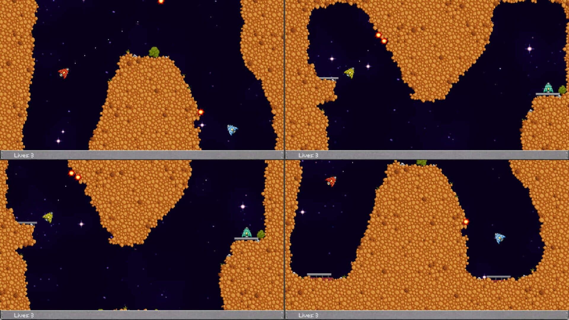 اسکرین‌شات Gravity Thrust - 1