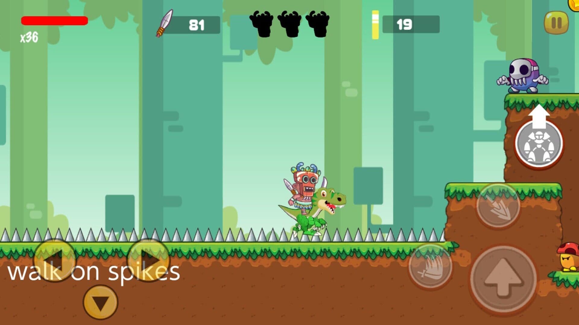 اسکرین‌شات Super Prehistoric World Adventure - 2