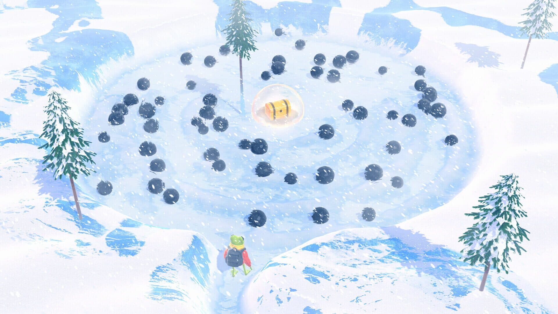 اسکرین‌شات Froggy Hates Snow - 2