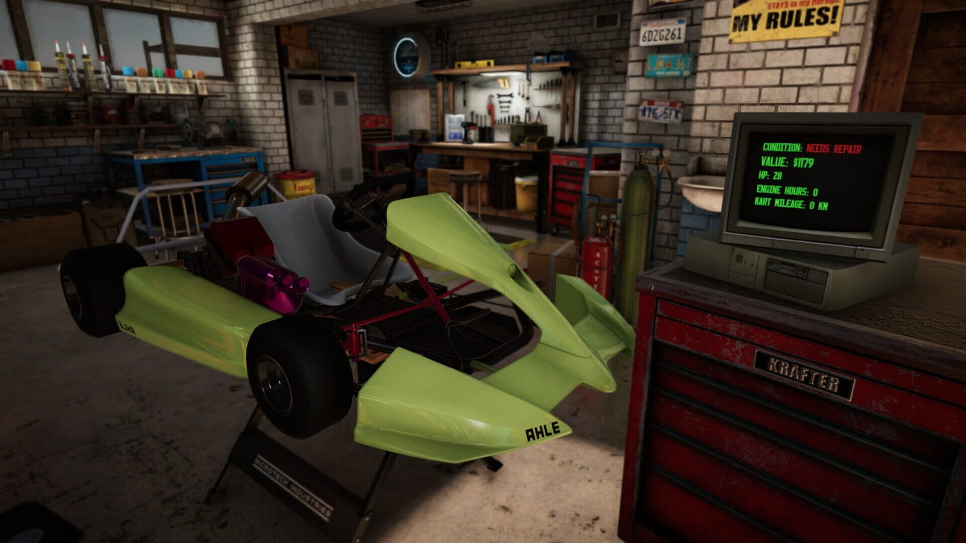 اسکرین‌شات Gearhead Karting: Mechanic & Racing - 8