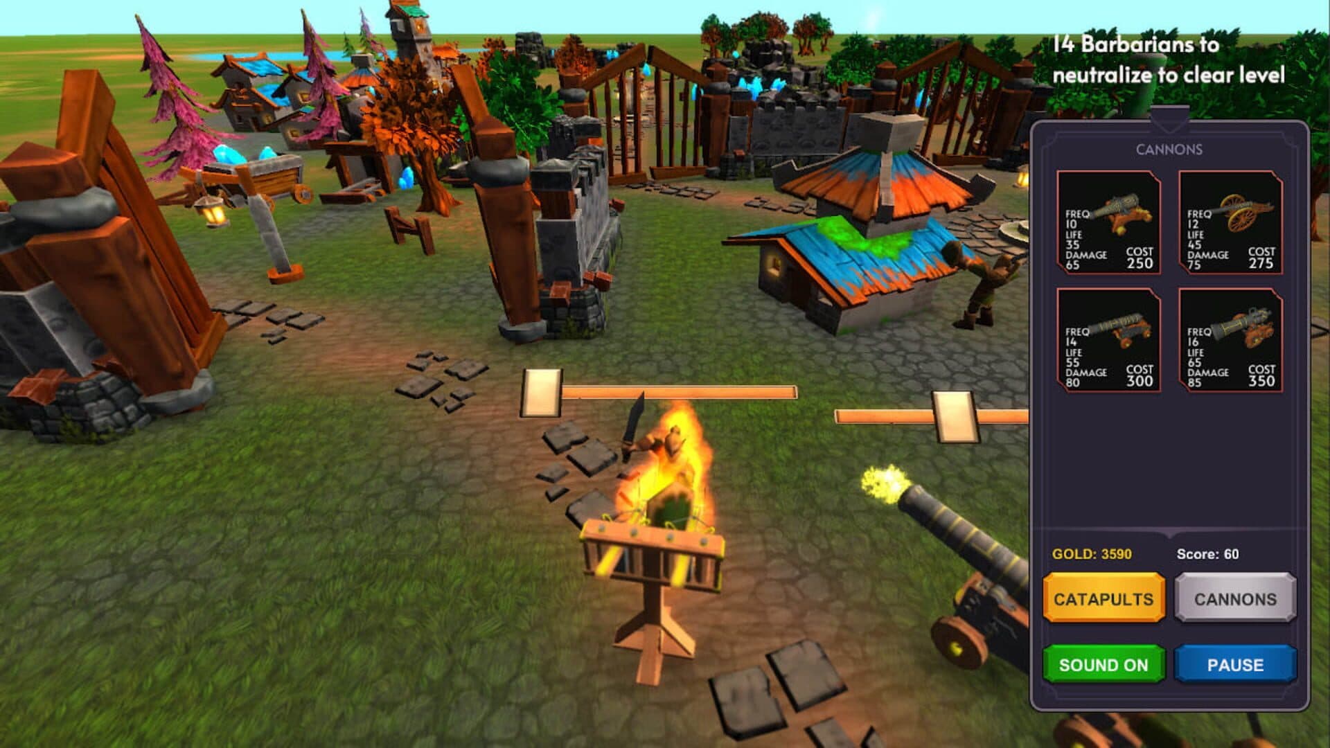 اسکرین‌شات Medieval Tower Defense - 4