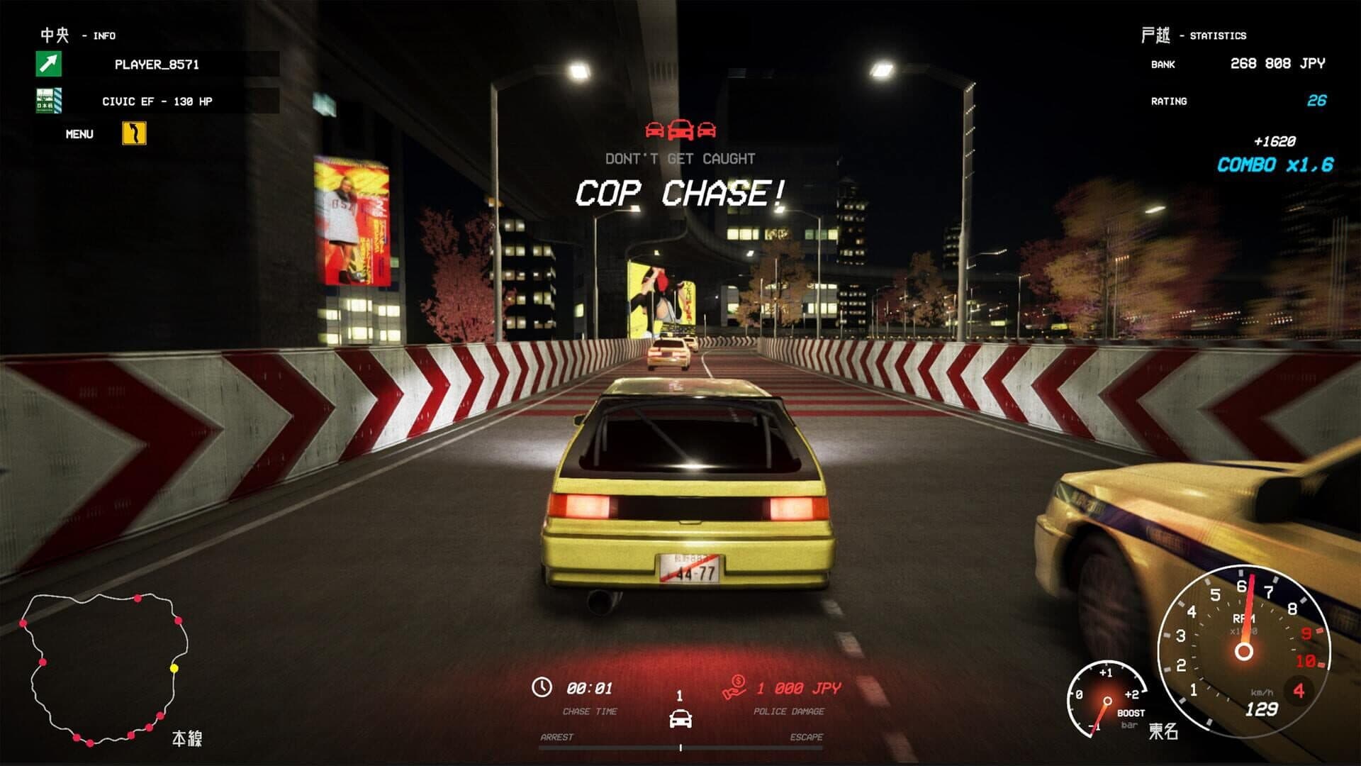اسکرین‌شات Tokyo Racer X - 4