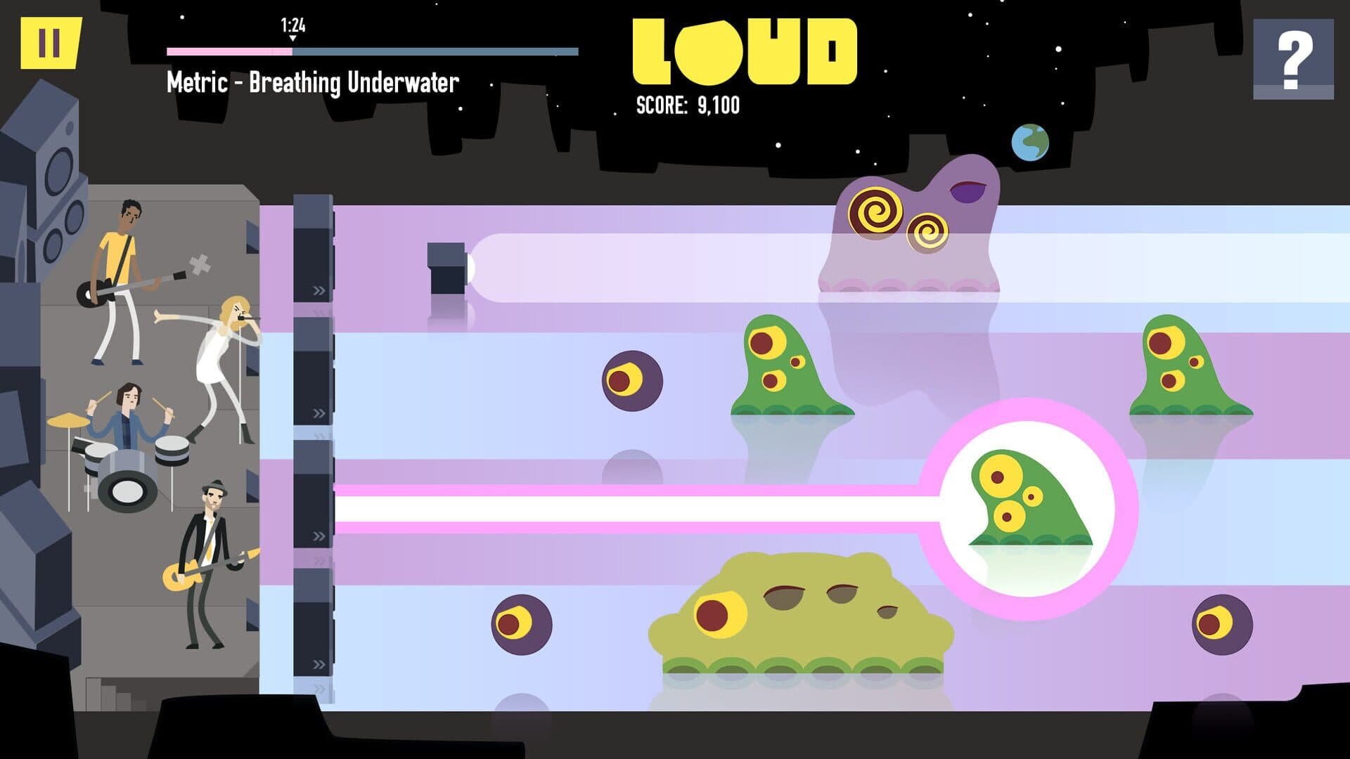 اسکرین‌شات Loud on Planet X - 2