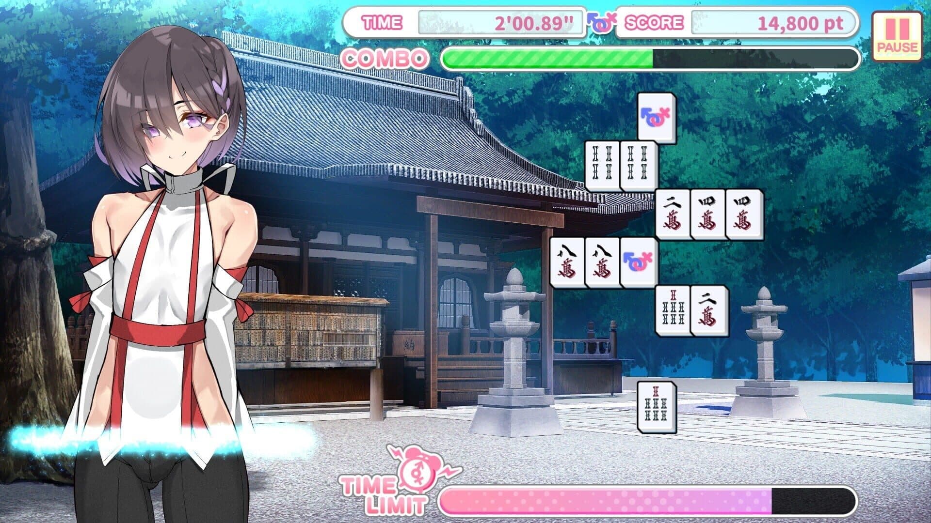 اسکرین‌شات Otoko Cross: Pretty Boys Mahjong Solitaire - 4