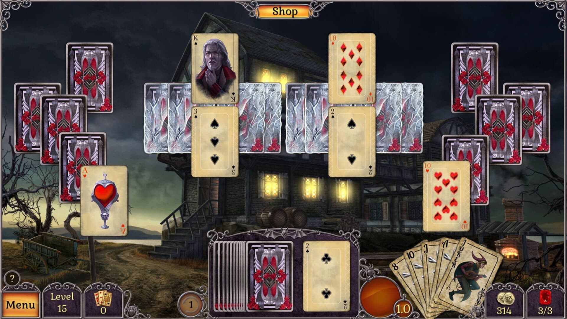Jewel Match Twilight Solitaire screenshot 0