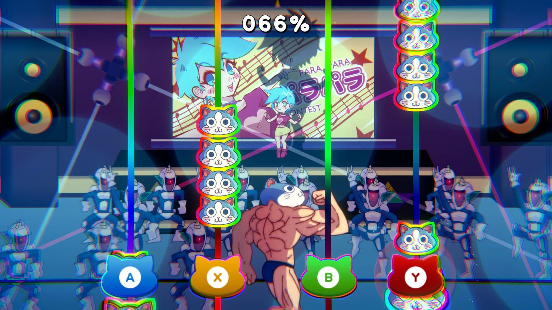 اسکرین‌شات KinnikuNeko: Super Muscle Cat - 2