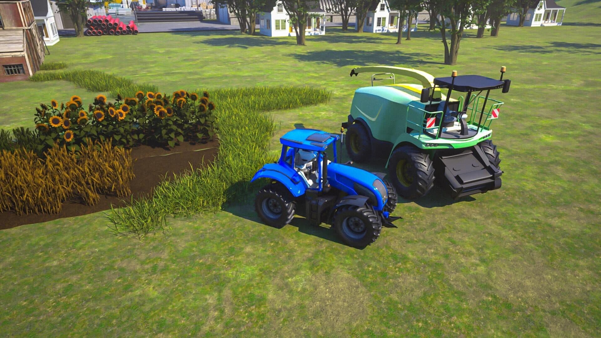 اسکرین‌شات Farming Sim 25: Drive Tractors, Combine, Trucks - 5