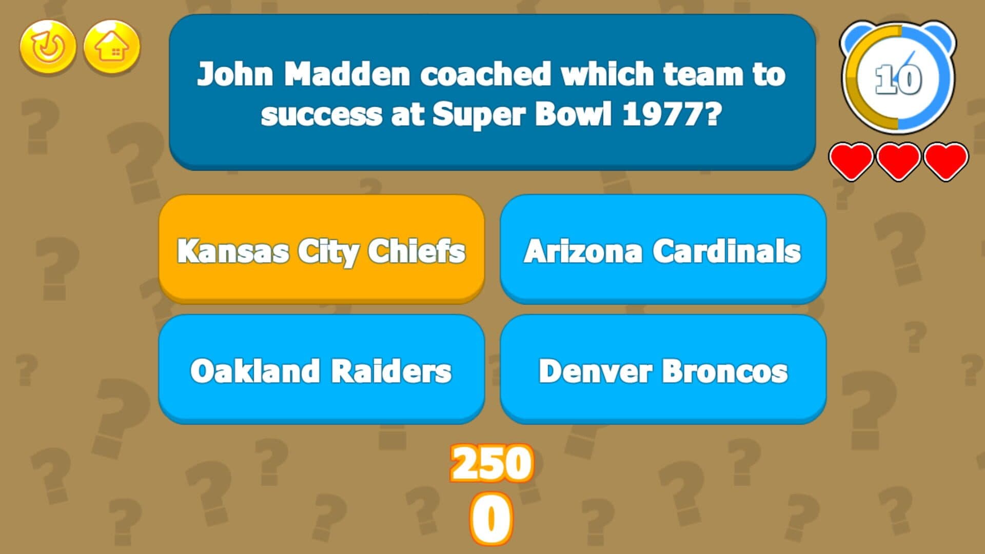 Super Bowl Trivia Challenge screenshot 0