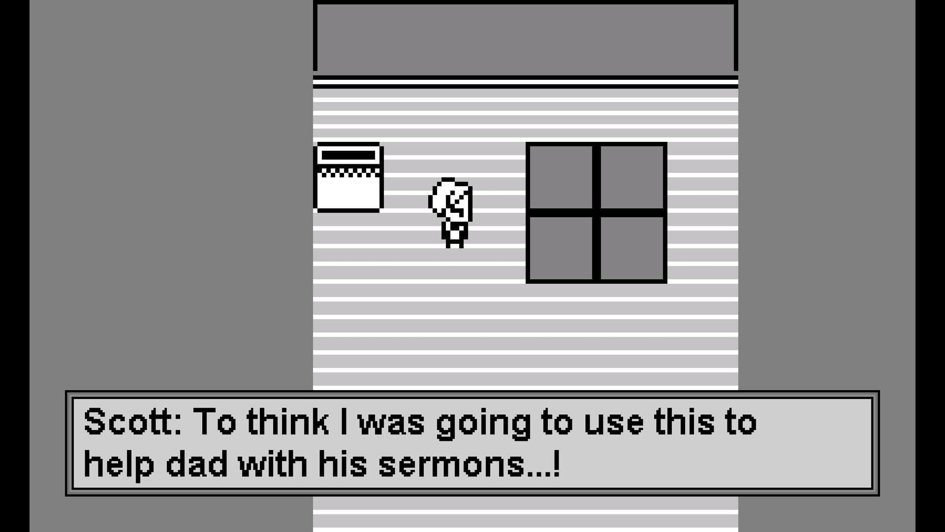 Welcome to Scott's Story in the World of Our Church and Halloween: Visual Novel screenshot 0