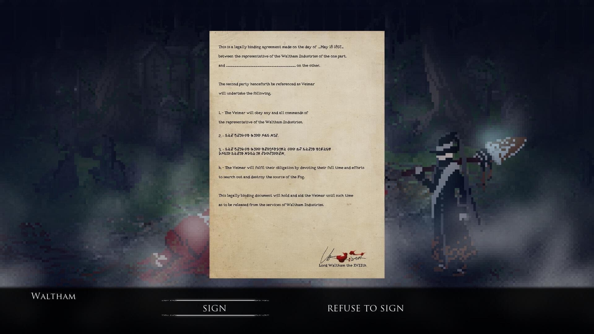 Skautfold: Shrouded in Sanity screenshot 2