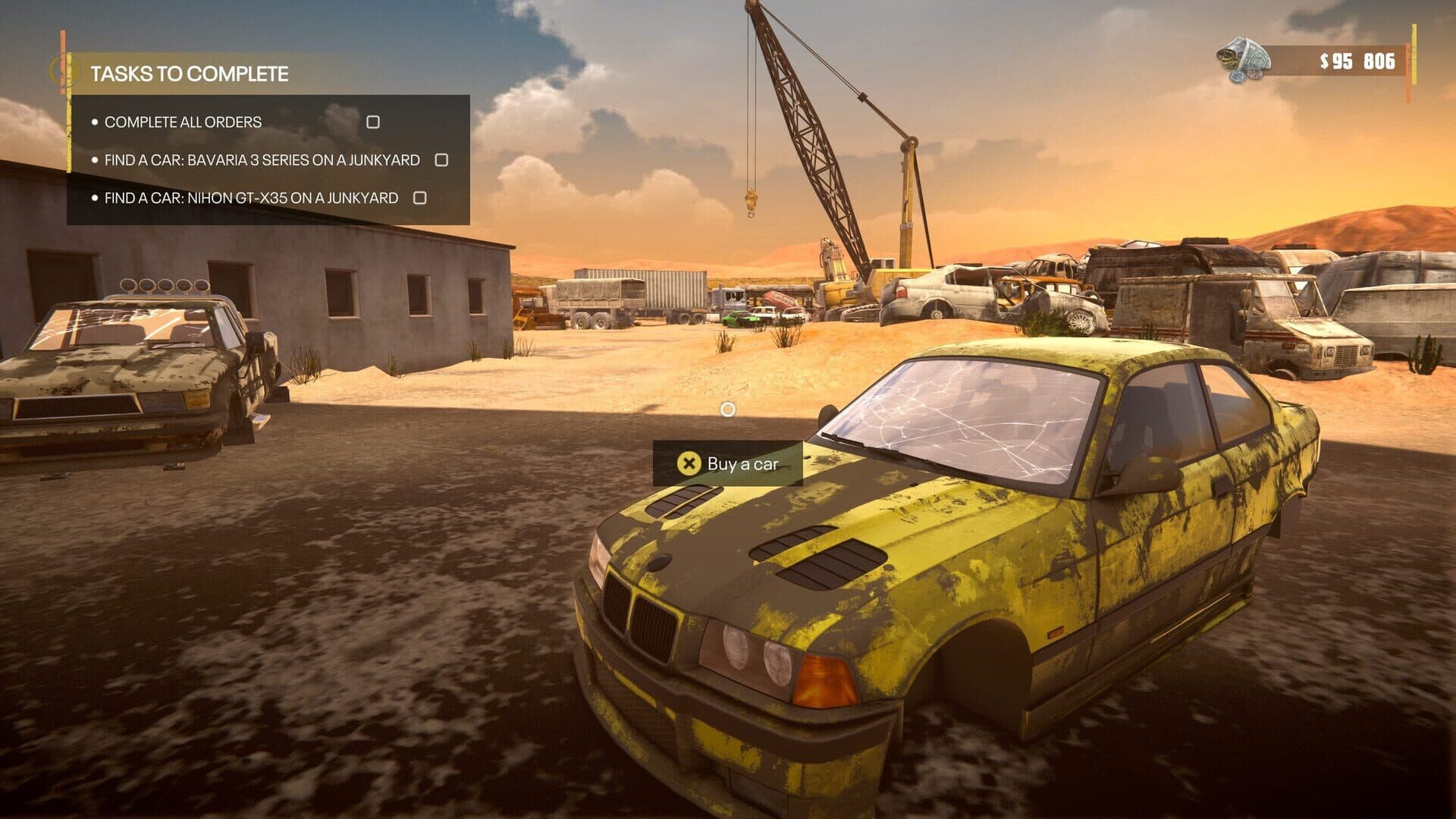 اسکرین‌شات Junkyard Garage Simulator - 2