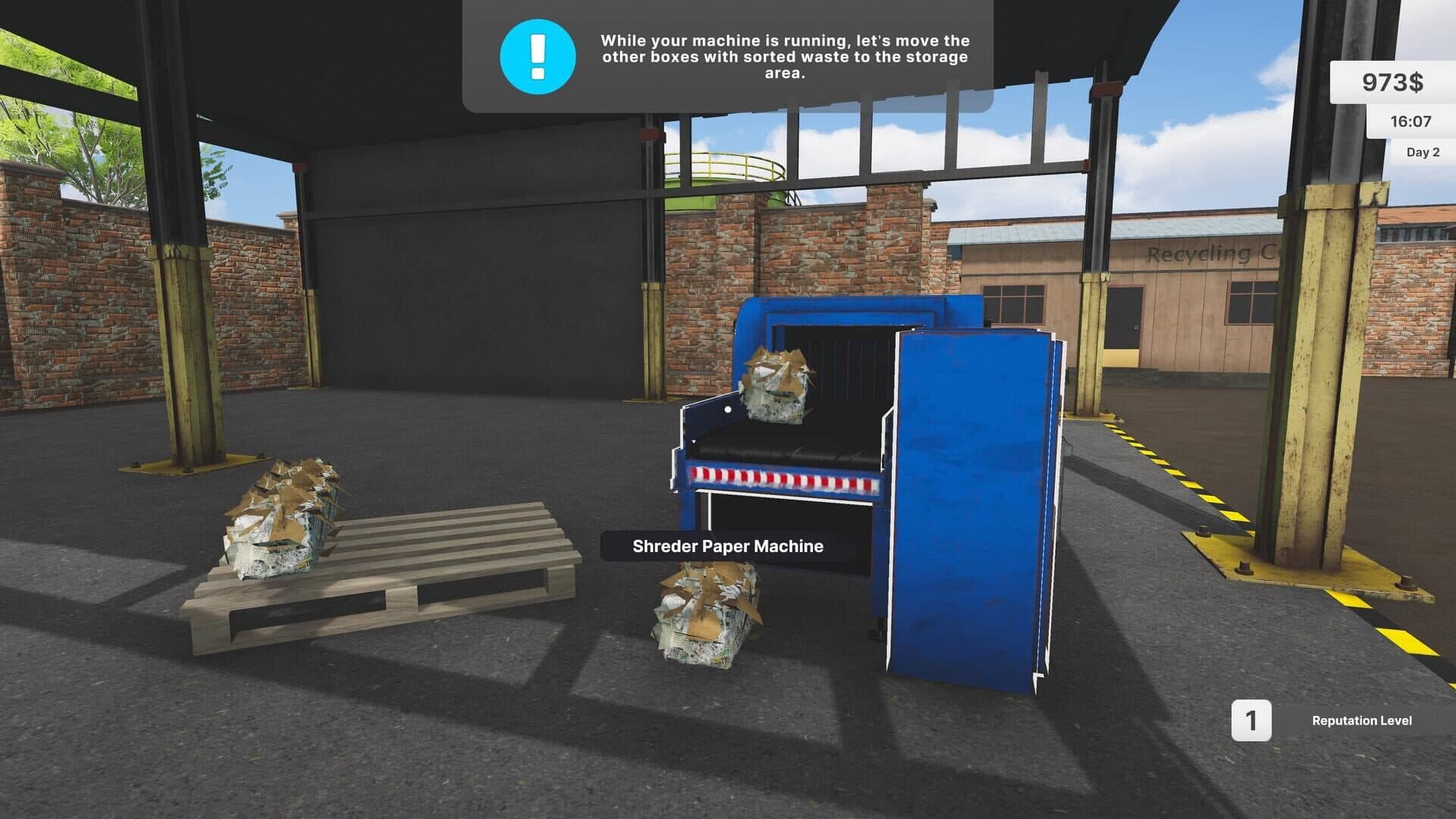 اسکرین‌شات Recycling Station Simulator - 1