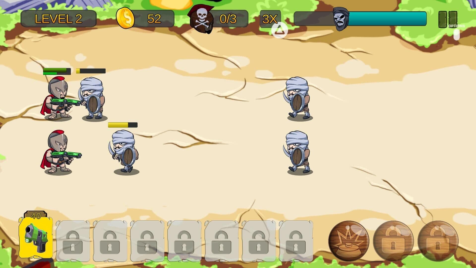 اسکرین‌شات Spartan Frontline - 1