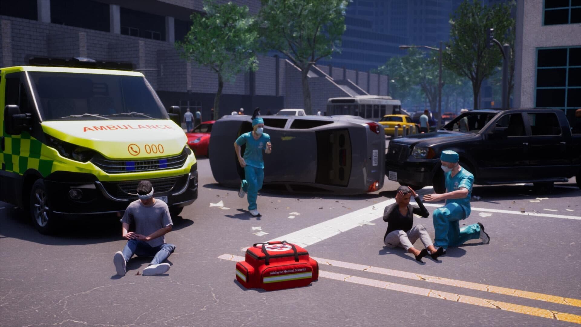 اسکرین‌شات Ambulance Simulator 911 Rescue - 9
