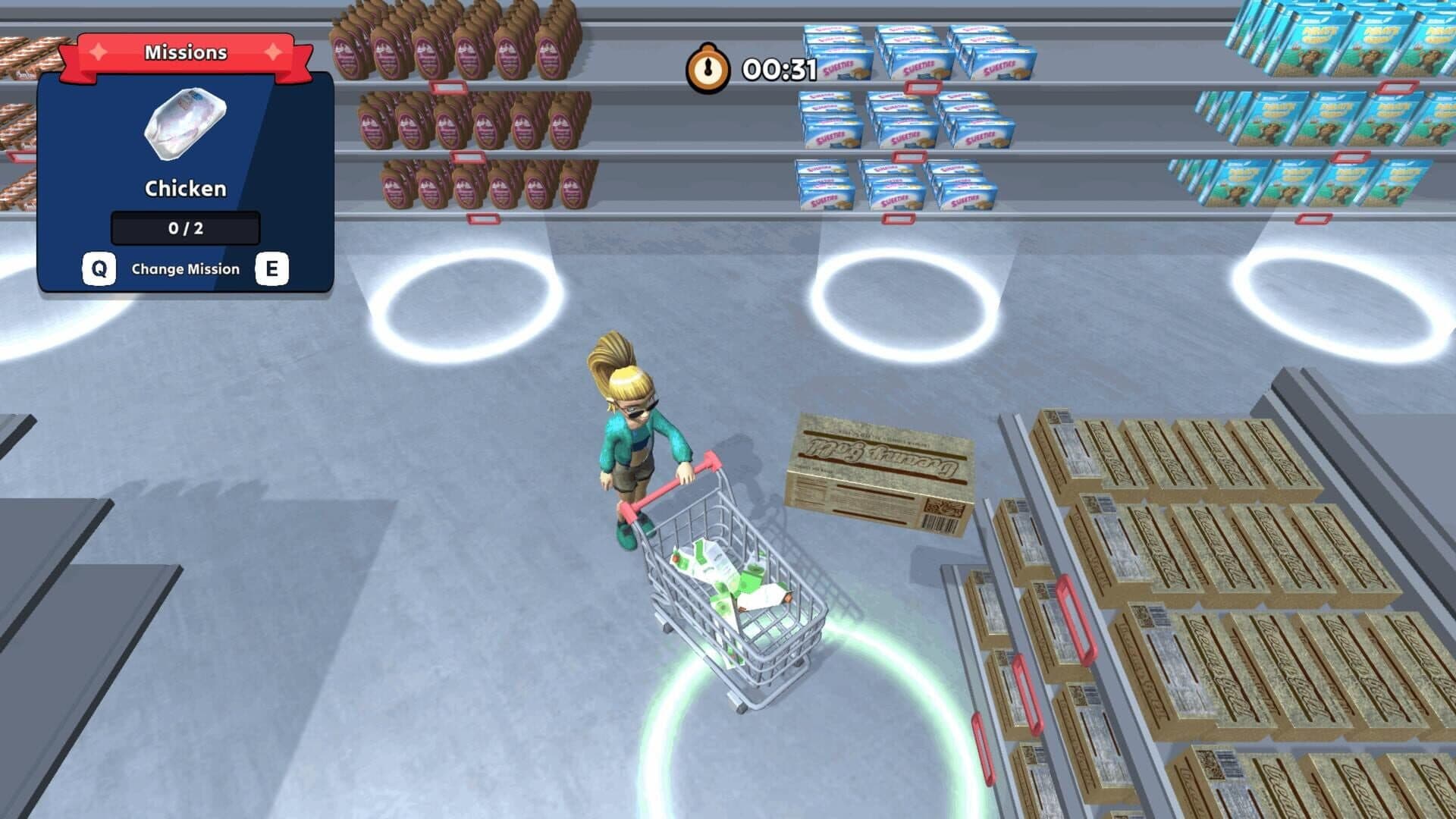 اسکرین‌شات Supermarket Shopping Simulator - 1