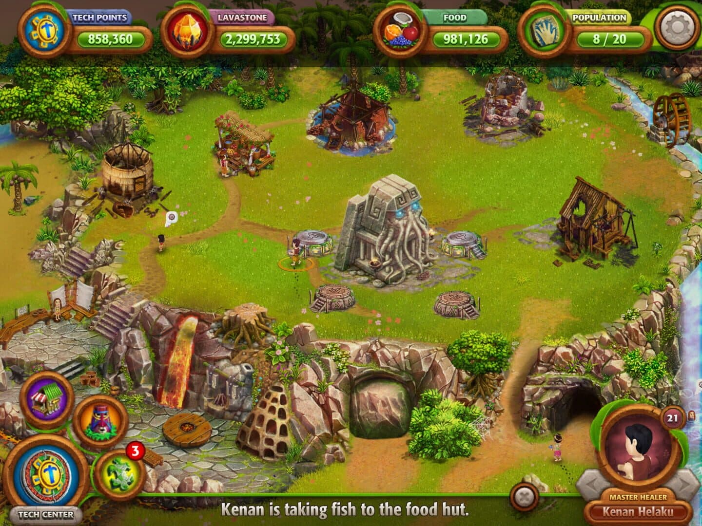 اسکرین‌شات Virtual Villagers Origins 2 - 3