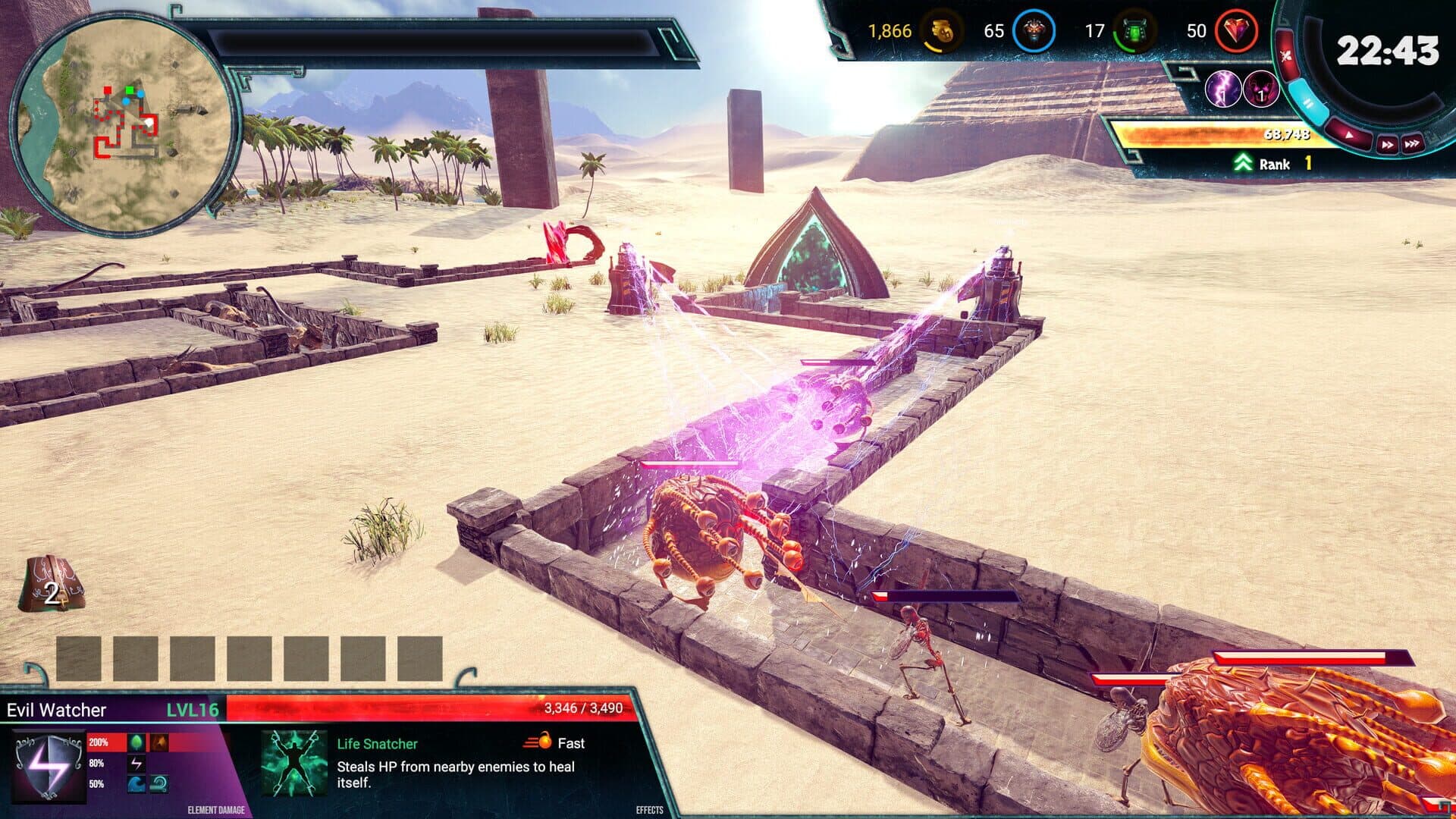 اسکرین‌شات Elemental War Clash - 5