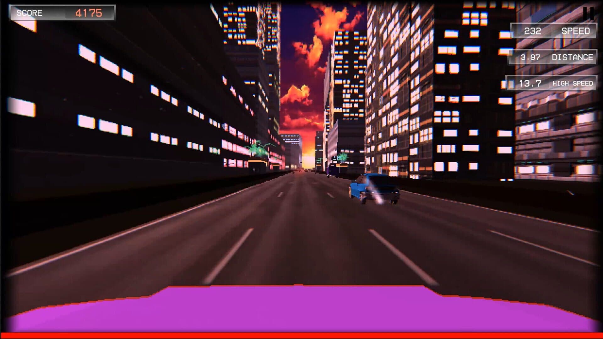 اسکرین‌شات Drift Highway: Retro Console Edition - 4