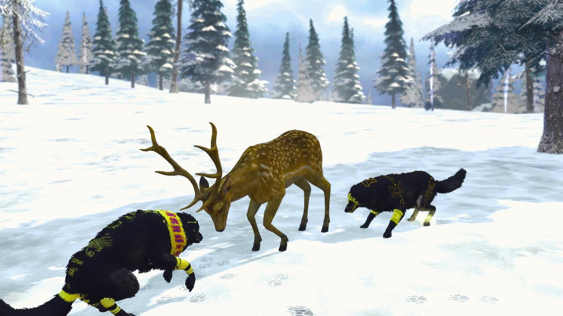 اسکرین‌شات Wolf Sim: Animal Battle Survival RPG - 3