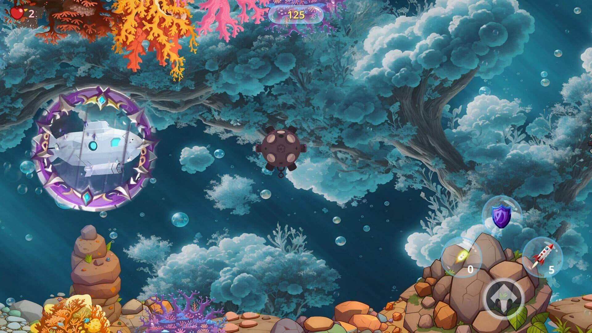 اسکرین‌شات Underwater Submarine Rush - 2