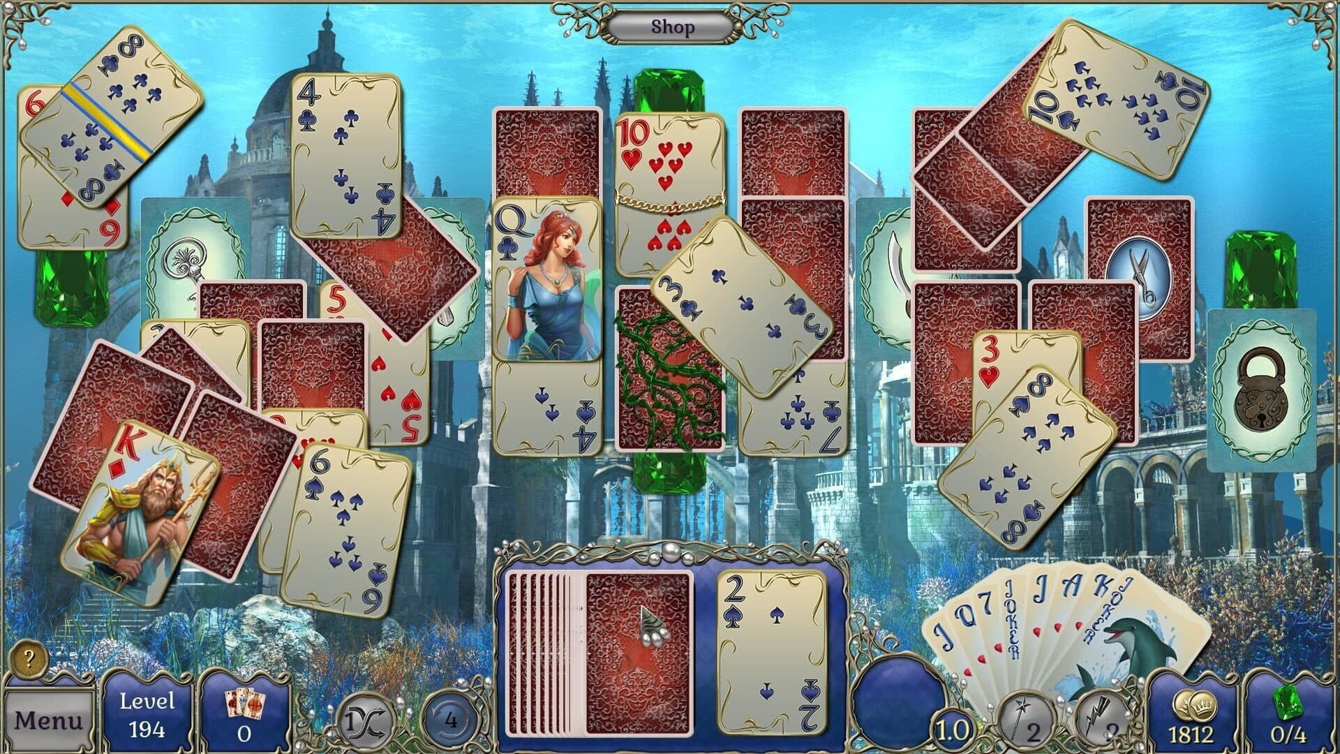 اسکرین‌شات Jewel Match Atlantis Solitaire: Collector's Edition - 11