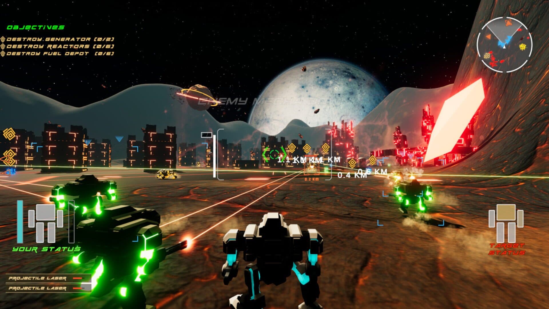 اسکرین‌شات Mech Wars - 4