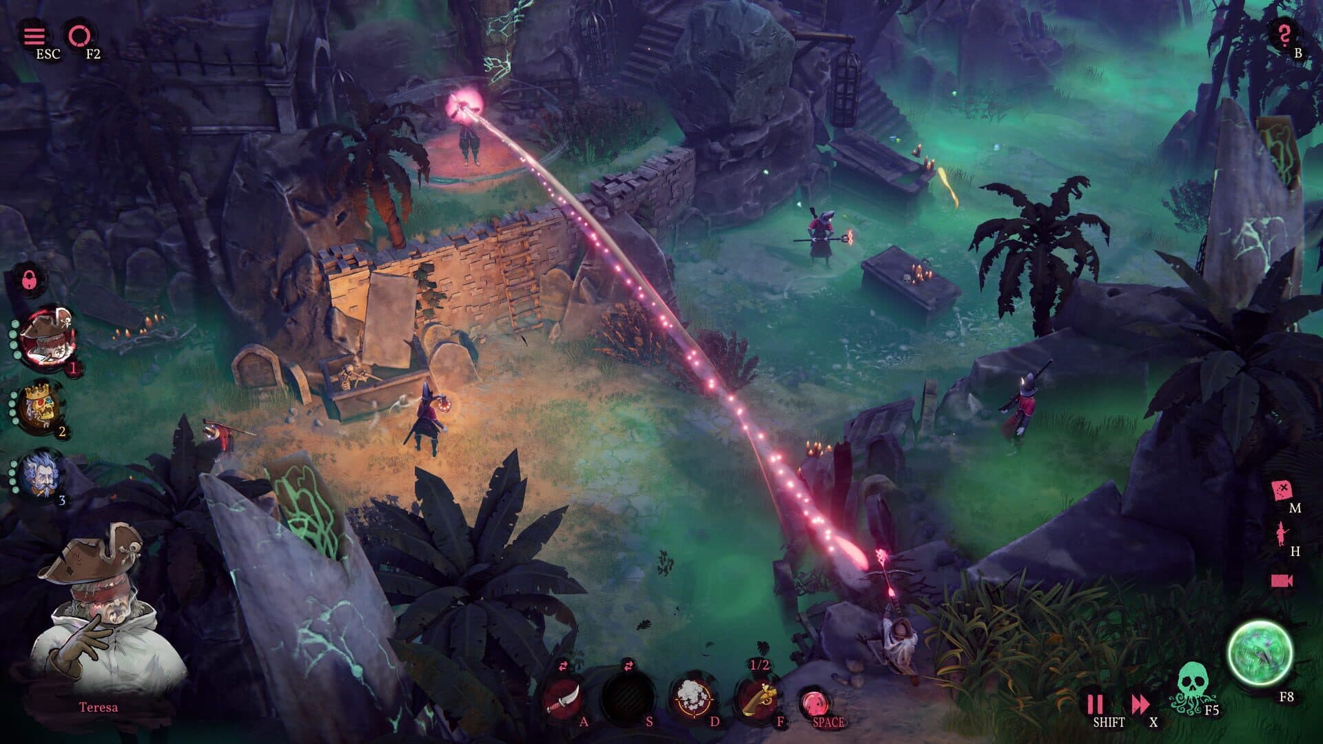 اسکرین‌شات Shadow Gambit: The Cursed Crew - 7