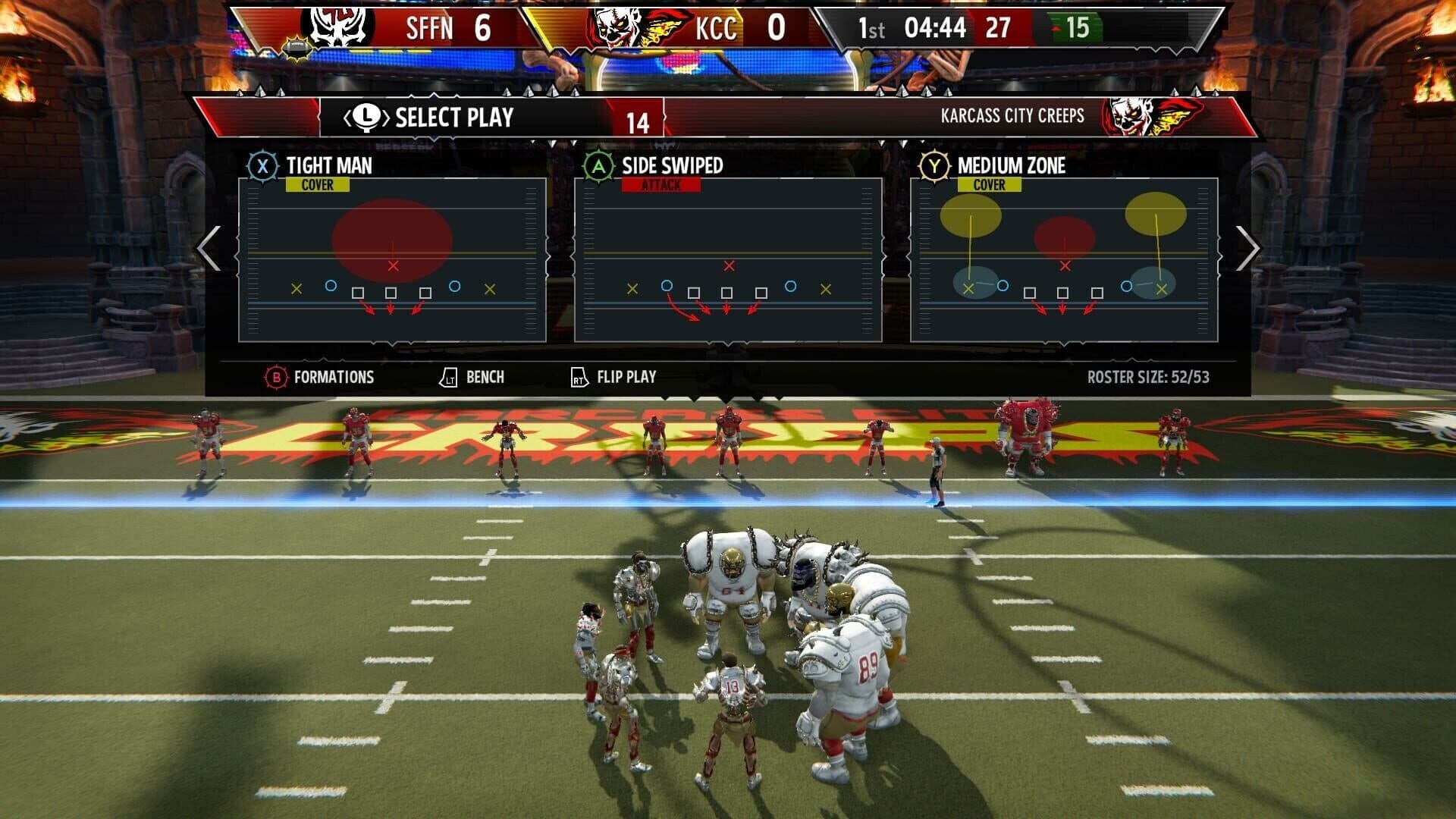اسکرین‌شات Mutant Football League 2 - 12