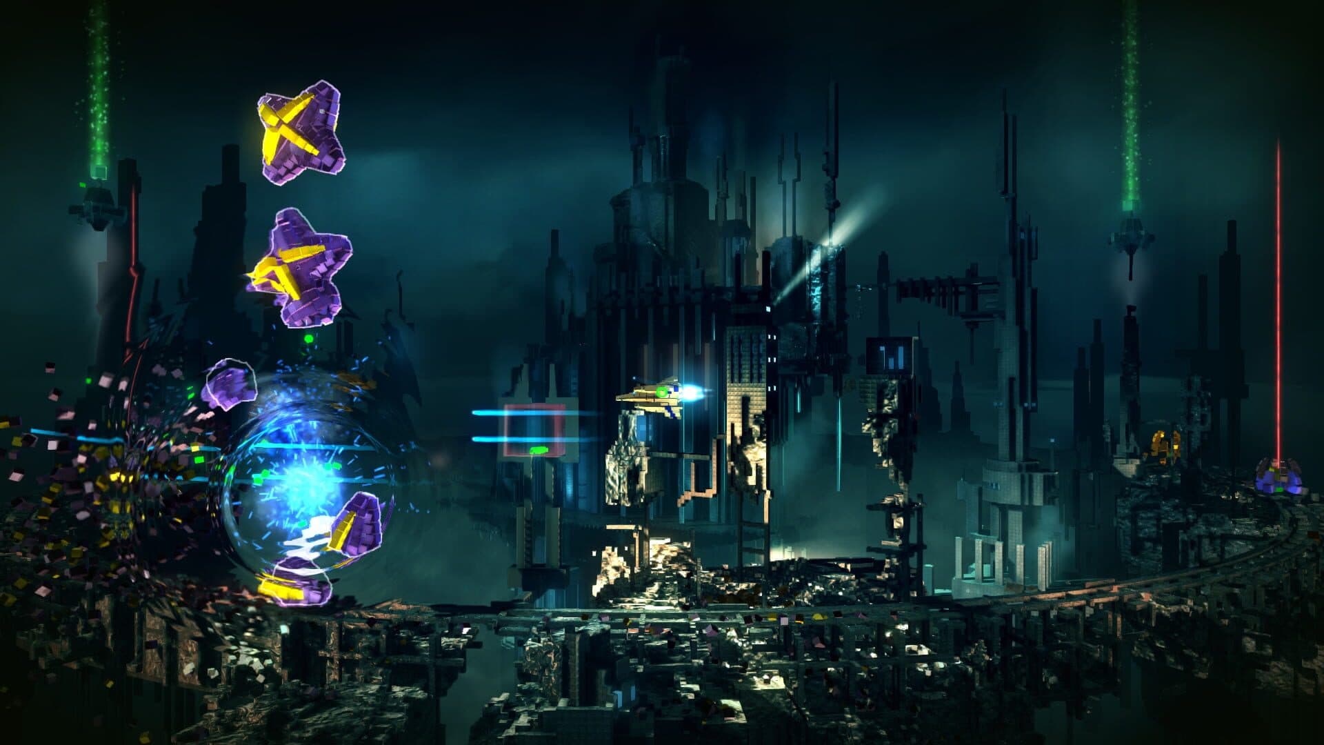 Resogun screenshot 1
