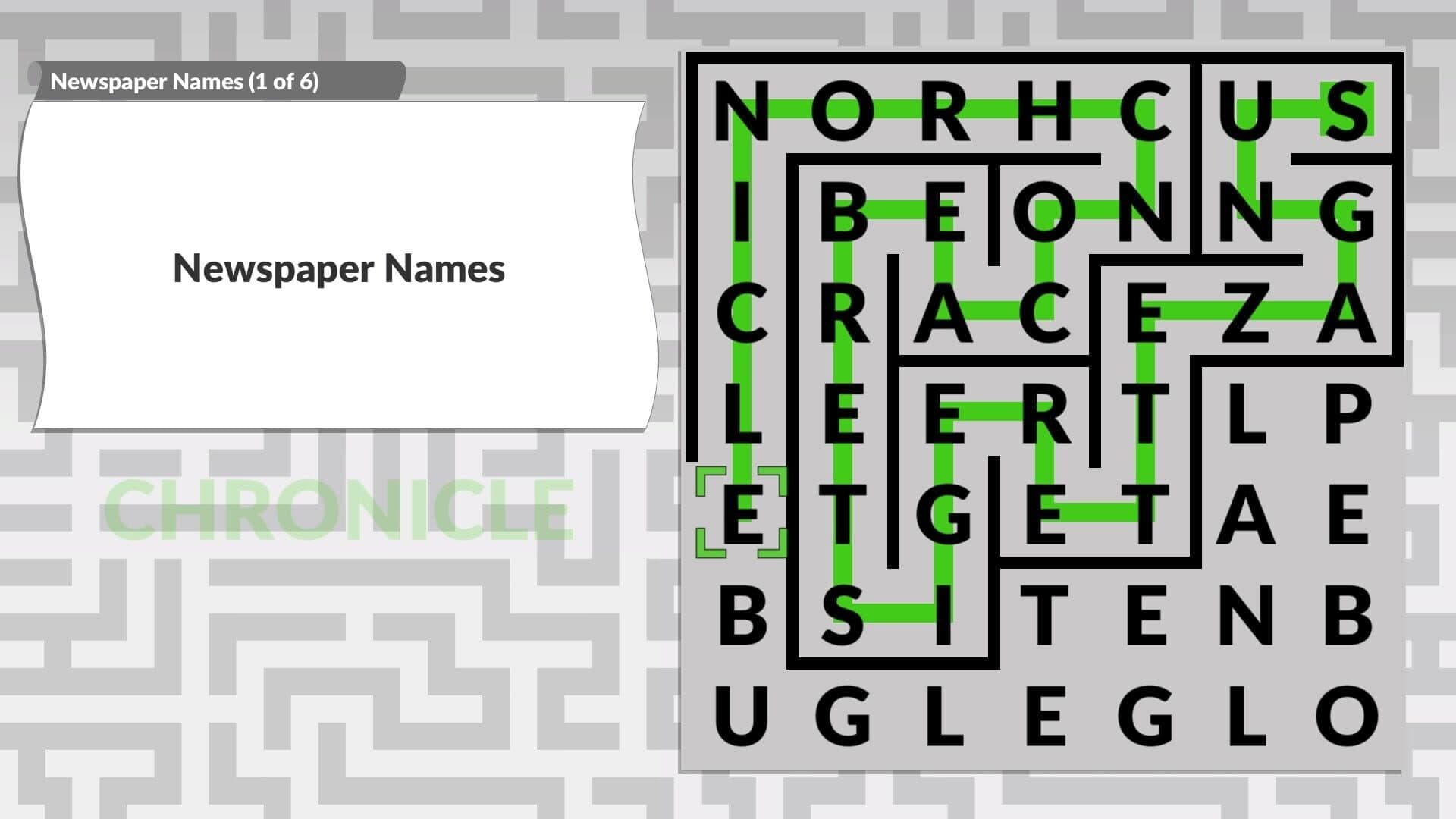 Word Maze by Powgi screenshot 2