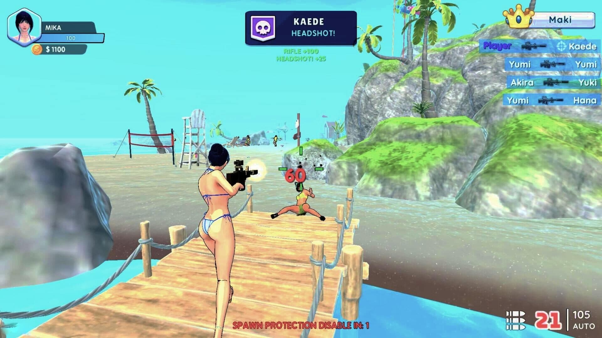 اسکرین‌شات Bikini Beach: Anime Girls Assault - 6