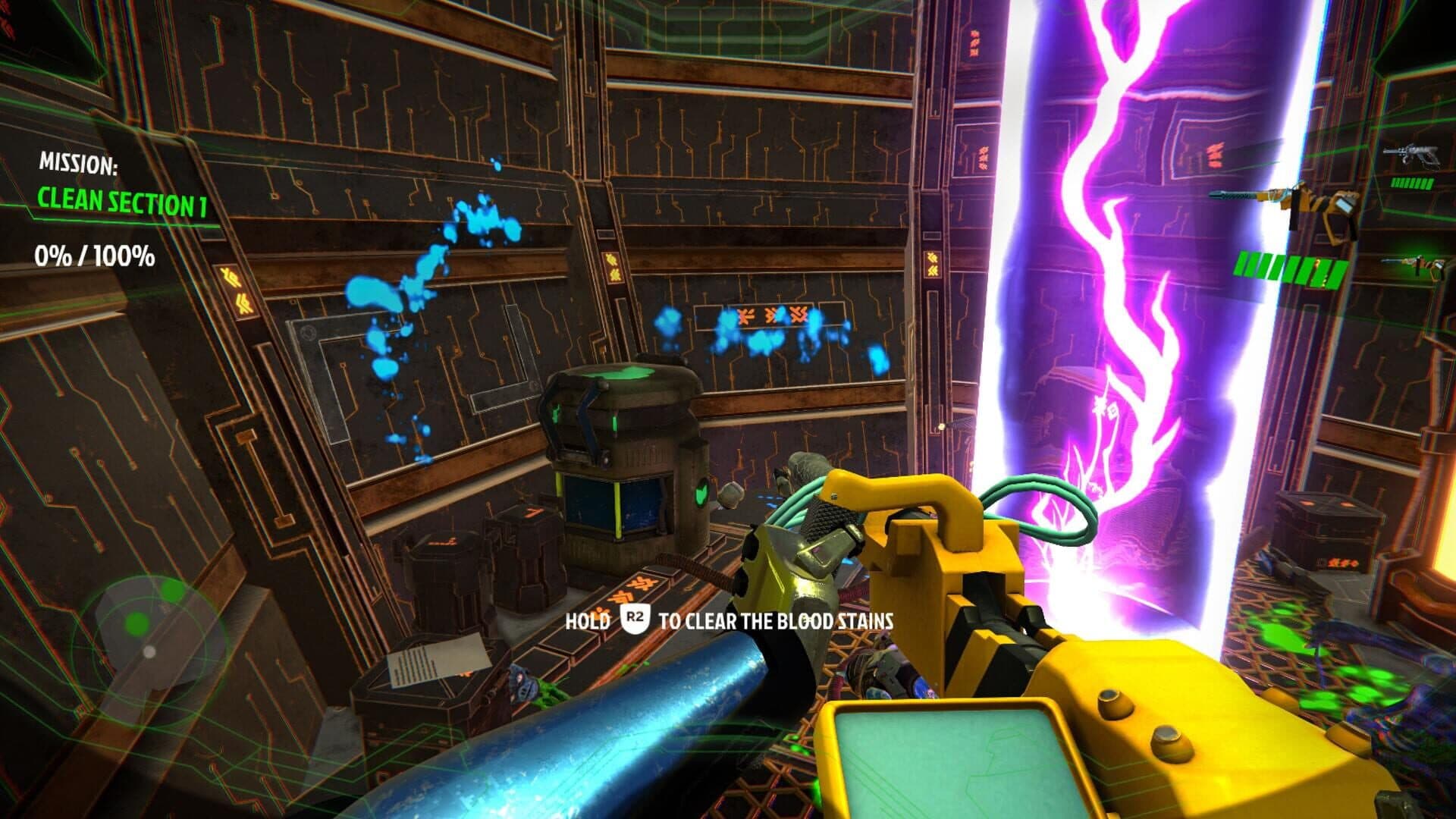 اسکرین‌شات Space CleanUp: Cosmic Robot Disinfector - 6