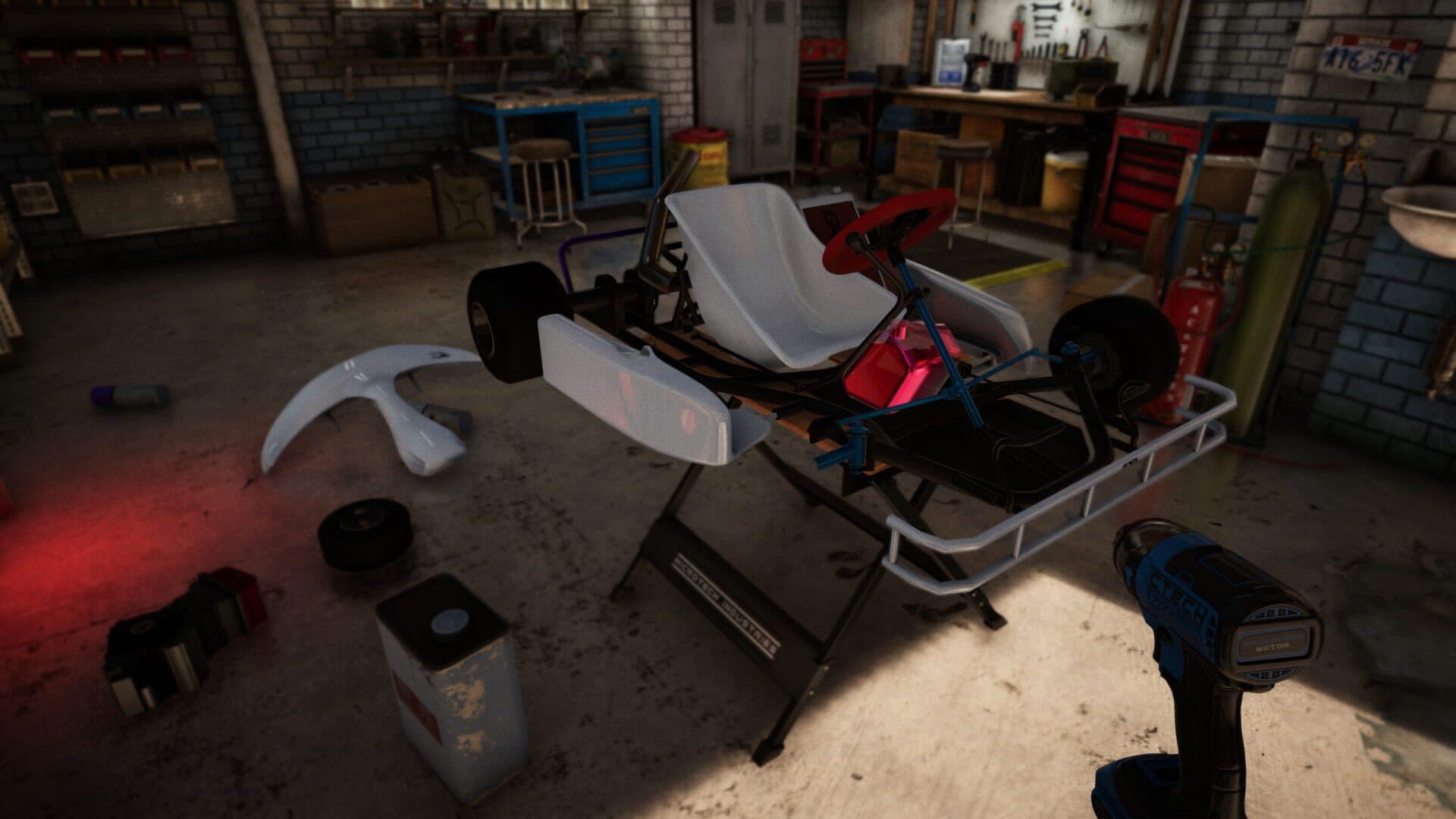 اسکرین‌شات Gearhead Karting: Mechanic & Racing - 9