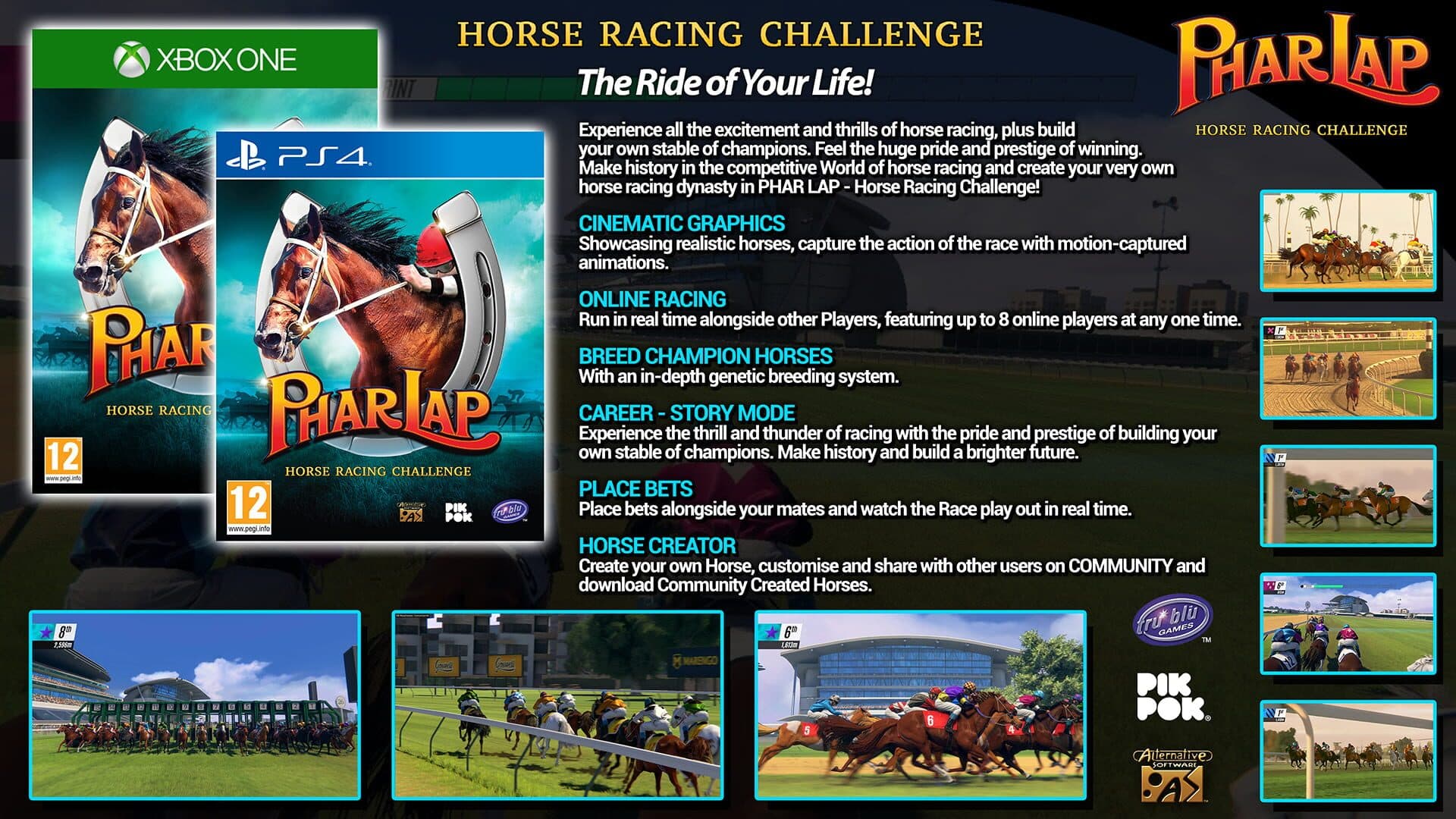Phar Lap: Horse Racing Challenge screenshot 3