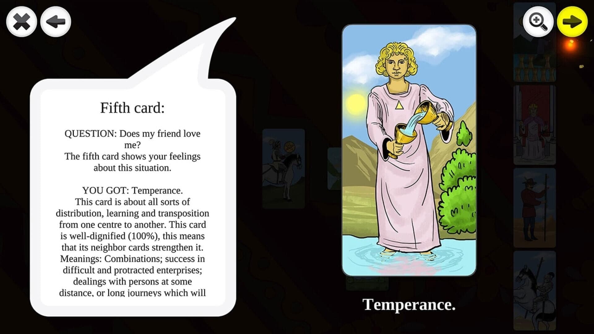 اسکرین‌شات Tarot Readings Premium - 4