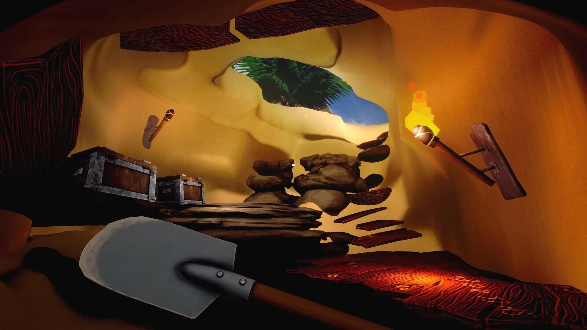 اسکرین‌شات Hole Digging Beach Simulator - 1