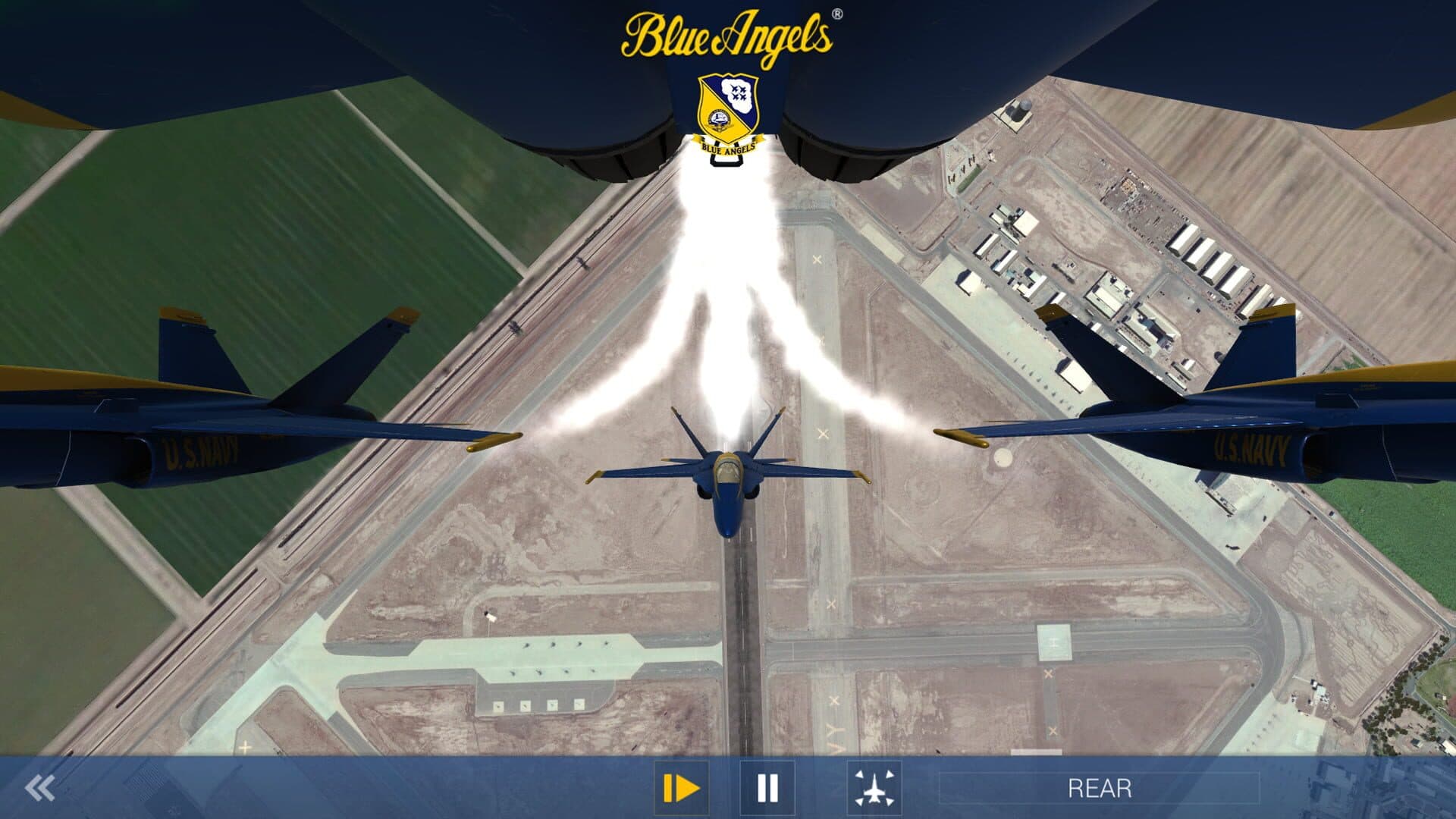 اسکرین‌شات Blue Angels Aerobatic Flight Simulator - 7