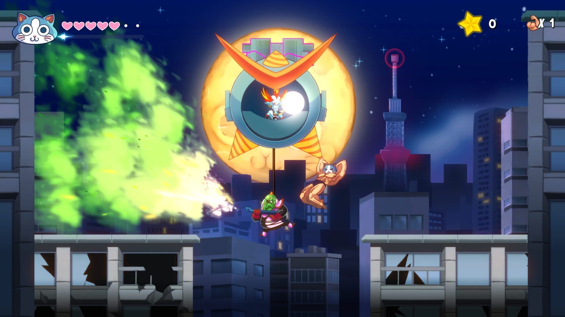 اسکرین‌شات KinnikuNeko: Super Muscle Cat - 8