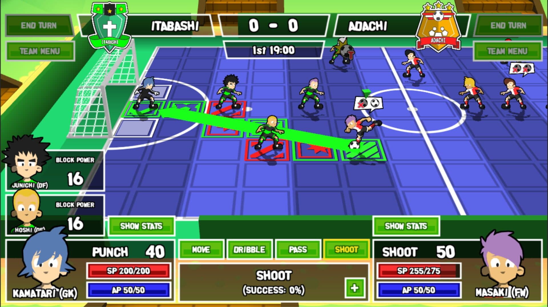 اسکرین‌شات Ganbare! Super Strikers - 3