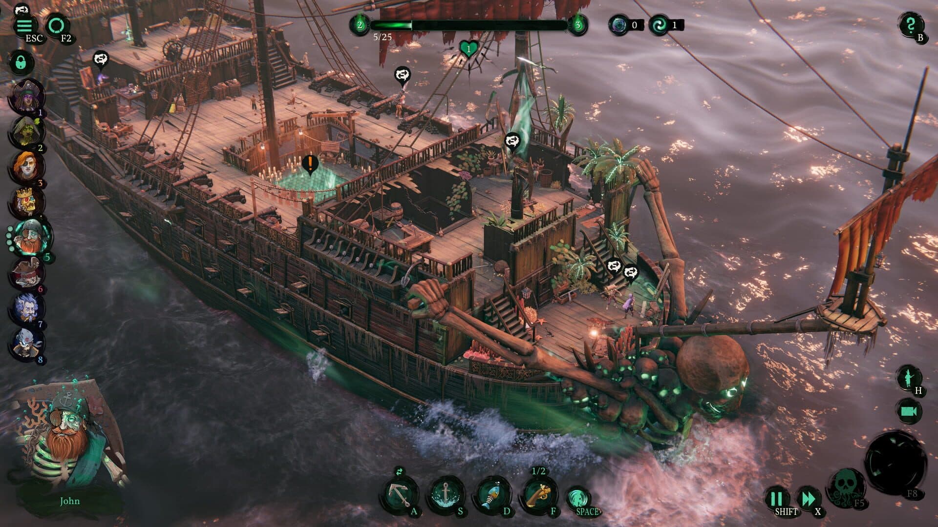 اسکرین‌شات Shadow Gambit: The Cursed Crew - 6