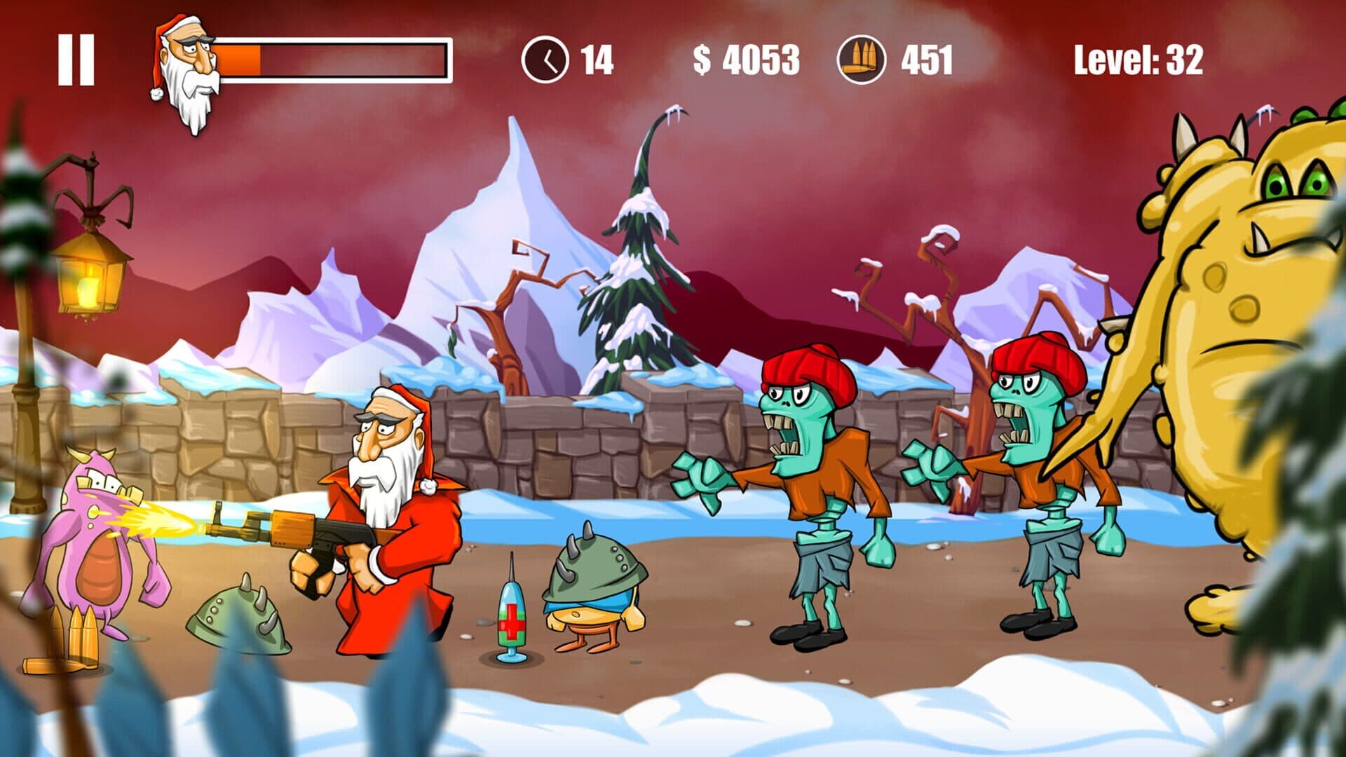 اسکرین‌شات Santa's Monster Shootout - 3