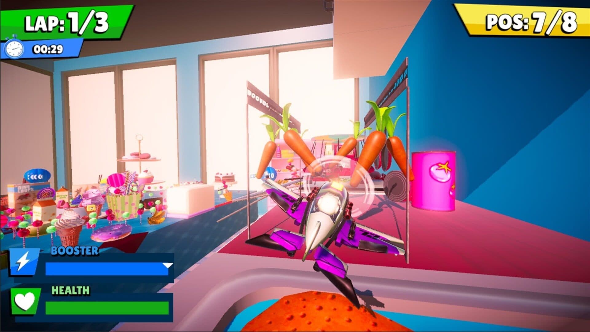 اسکرین‌شات Airplane Race Simulator 2 Player Game - 1