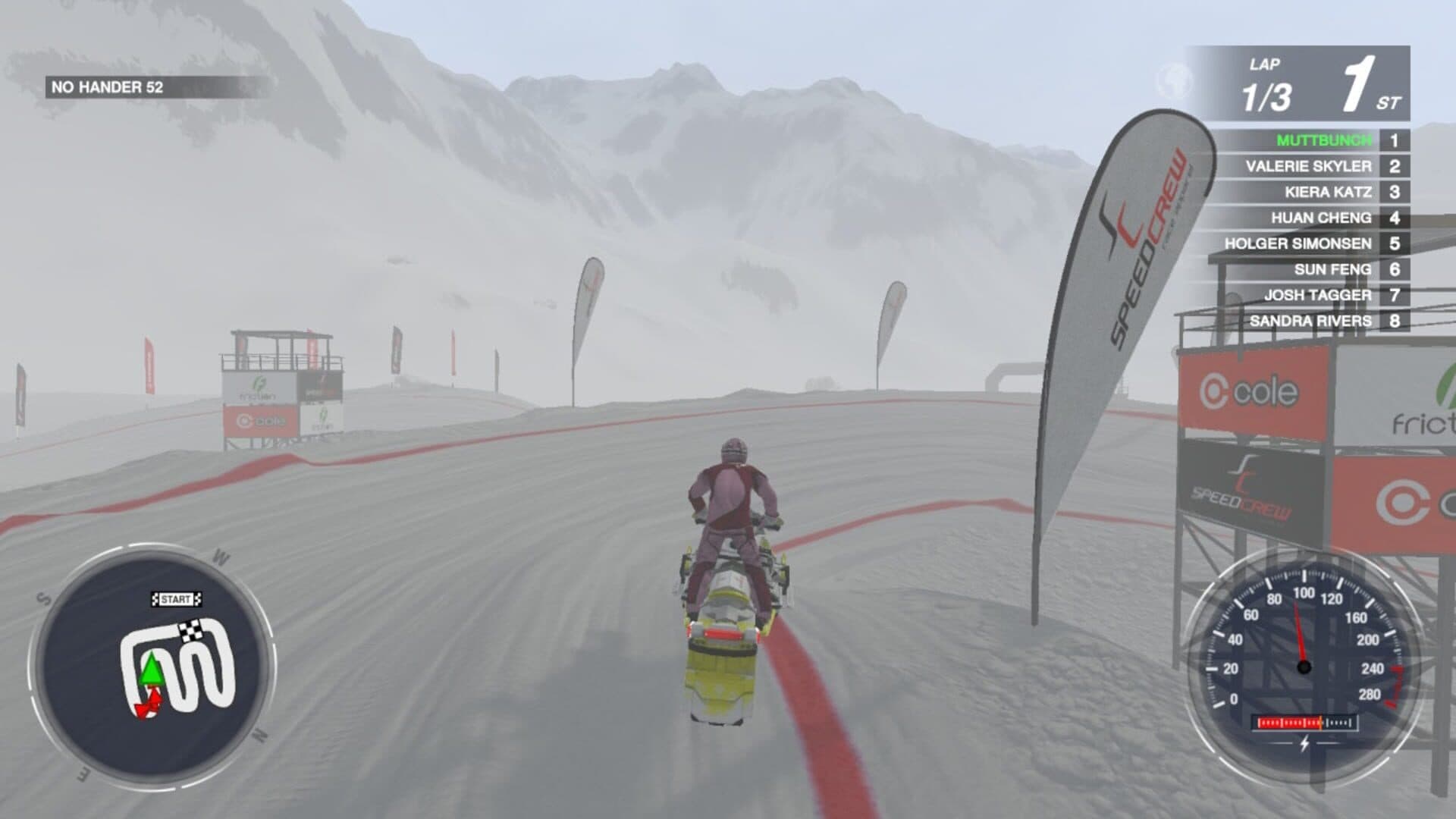 Snow Moto Racing Freedom screenshot 0