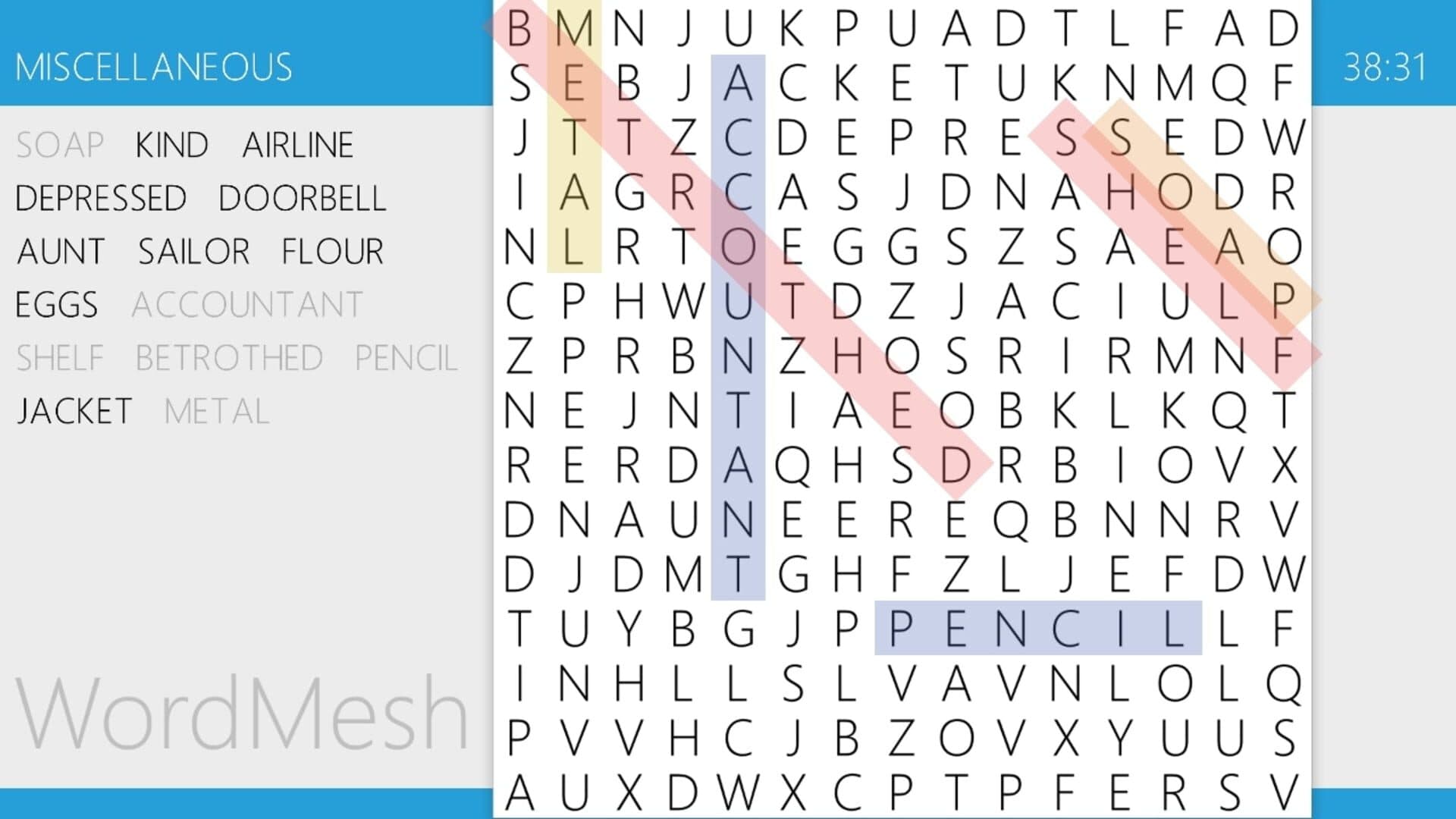 اسکرین‌شات Word Mesh - 2
