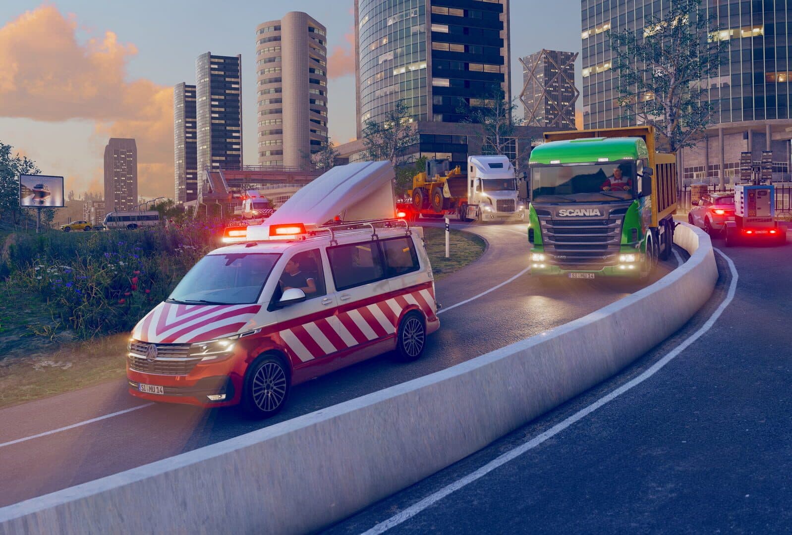 Truck & Logistics Simulator screenshot 1