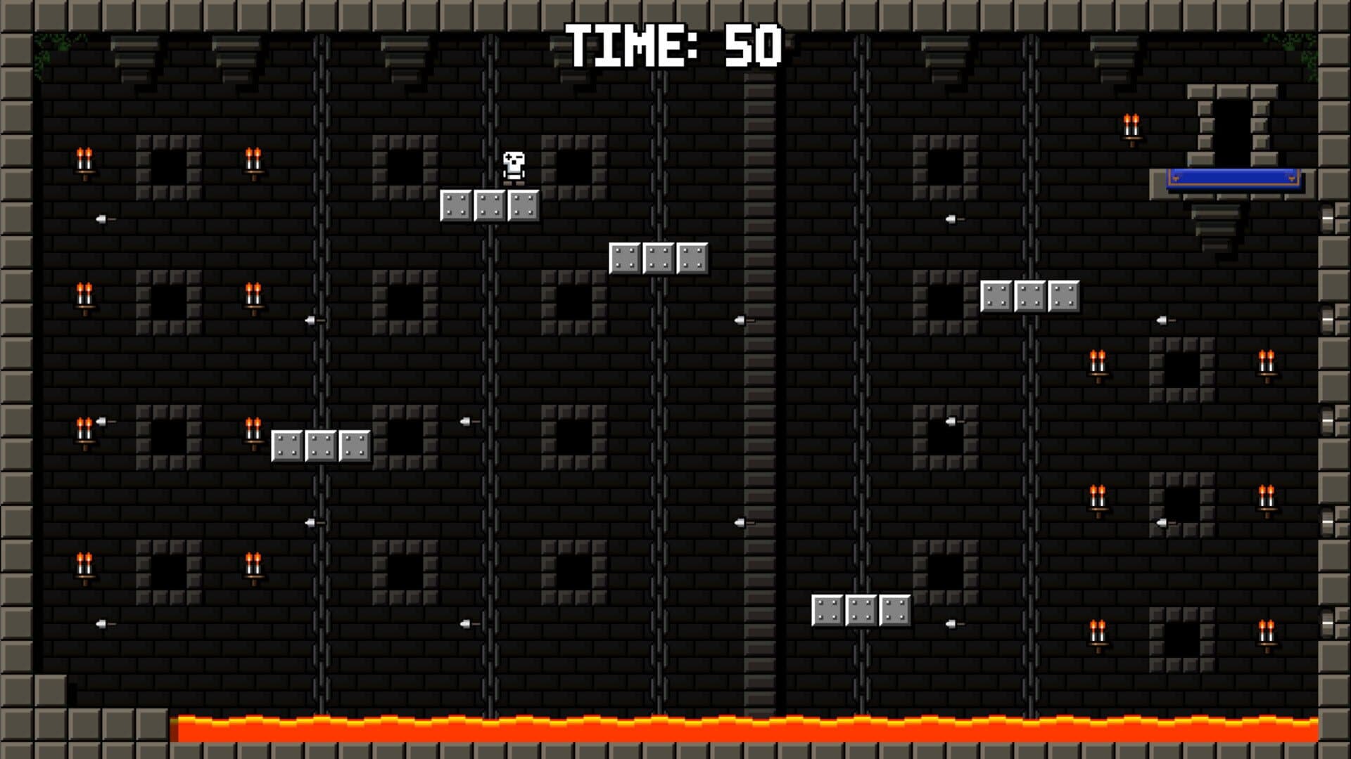 Castle of Pixel Skulls screenshot 1