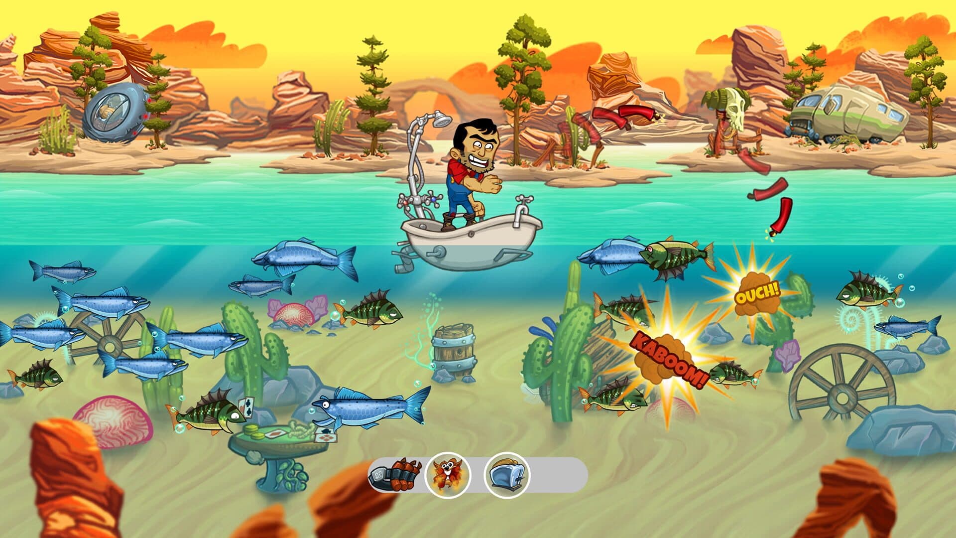 اسکرین‌شات Dynamite Fishing: World Games - 2