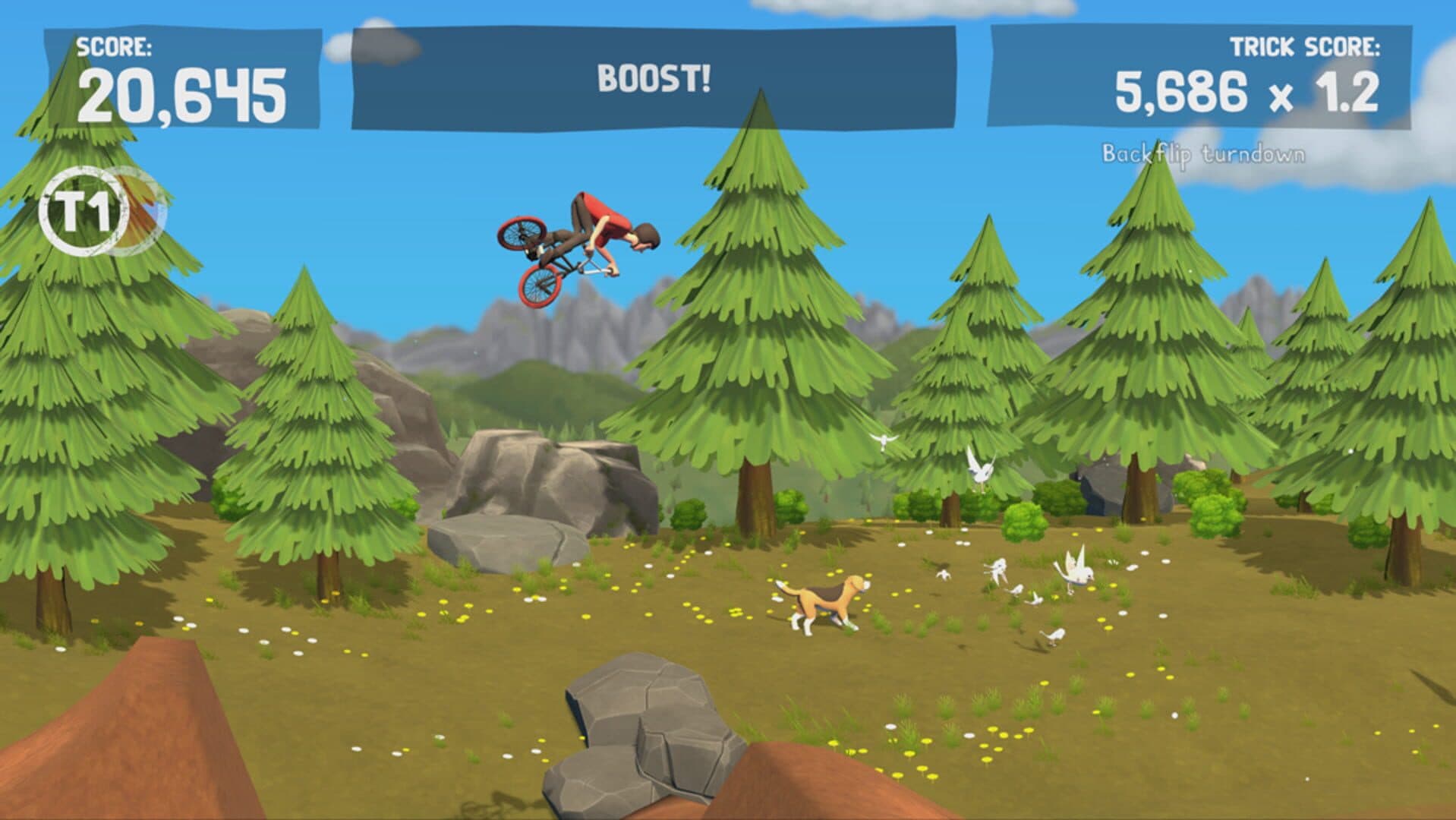 اسکرین‌شات Pumped BMX Pro - 1